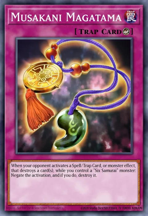 Musakani Magatama trading card