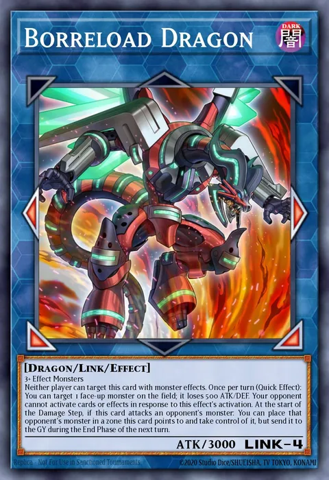 Borreload Dragon trading card