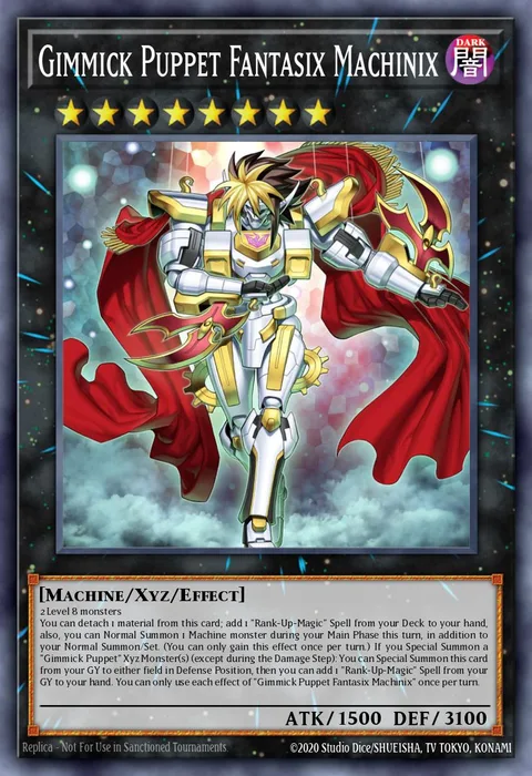 Gimmick Puppet Fantasix Machinix trading card