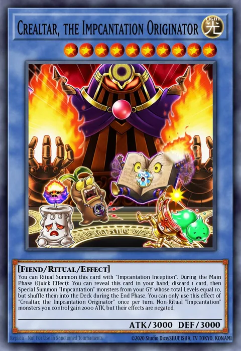 Crealtar, the Impcantation Originator trading card