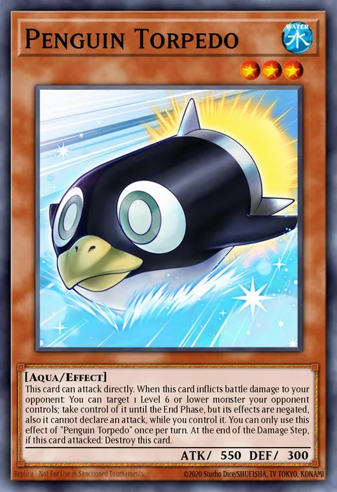 Penguin Torpedo trading card