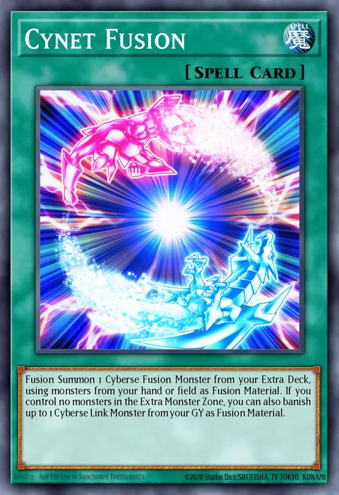 Cynet Fusion trading card