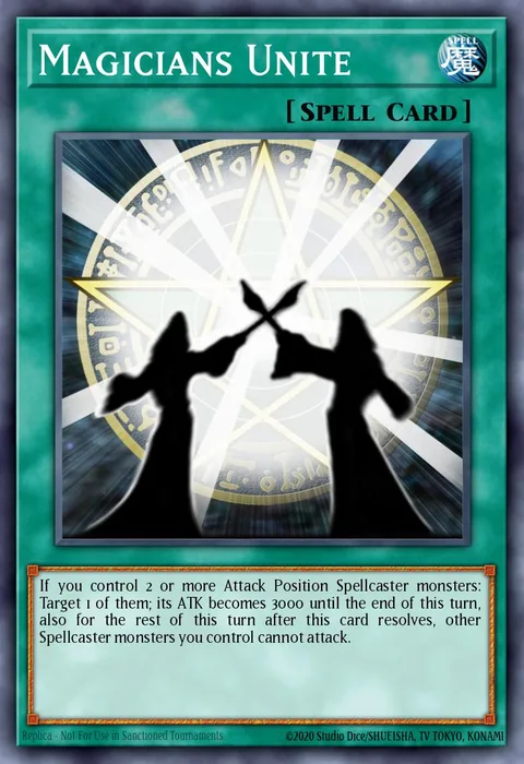 Magicians Unite trading card