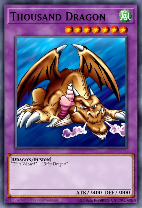 Thousand Dragon trading card
