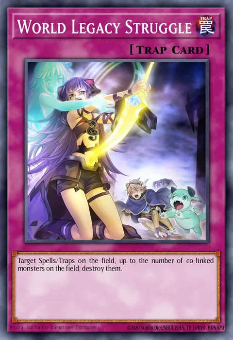World Legacy Struggle trading card