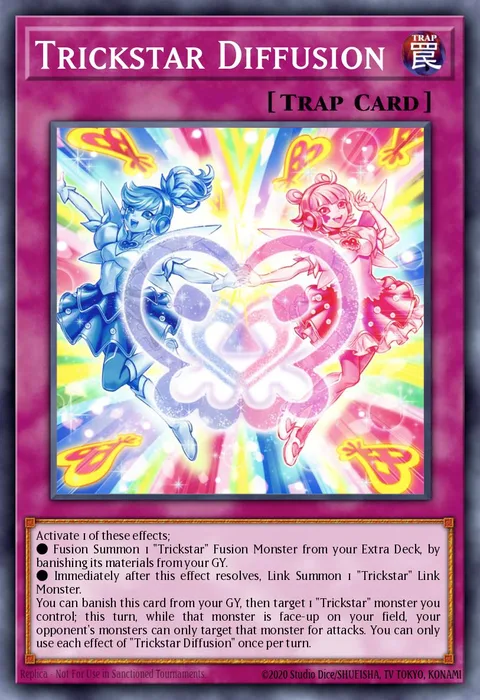 Trickstar Diffusion trading card