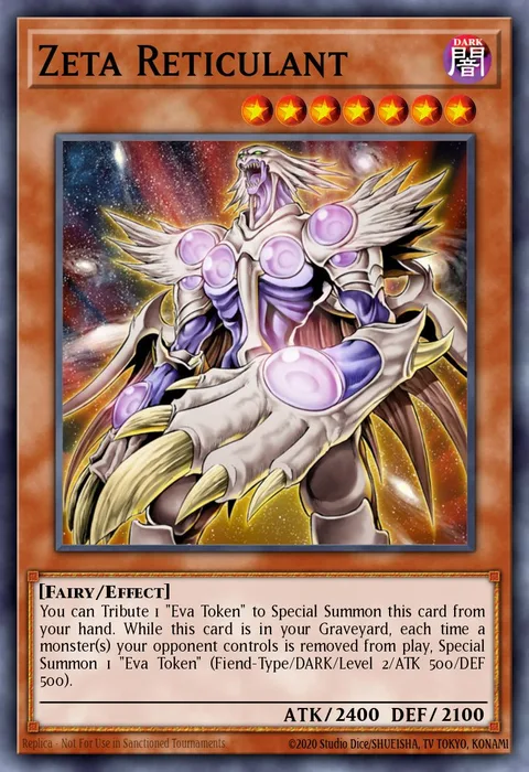Zeta Reticulant trading card