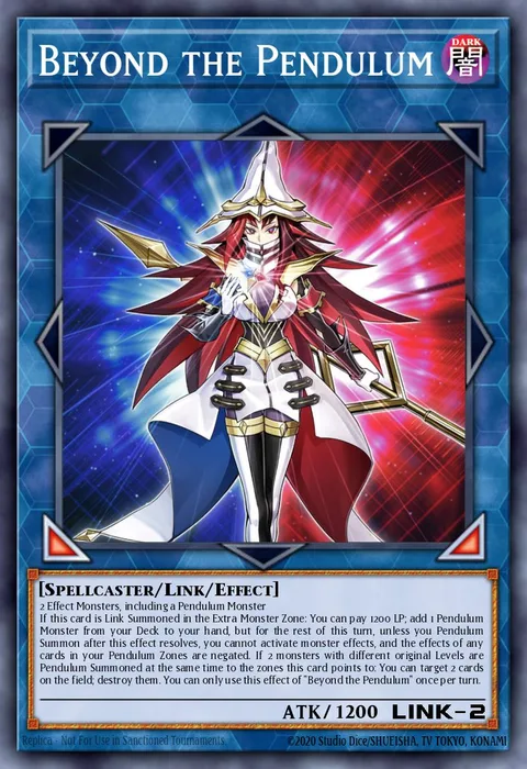Beyond the Pendulum trading card