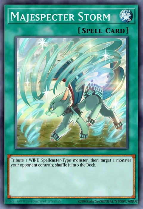 Majespecter Storm trading card