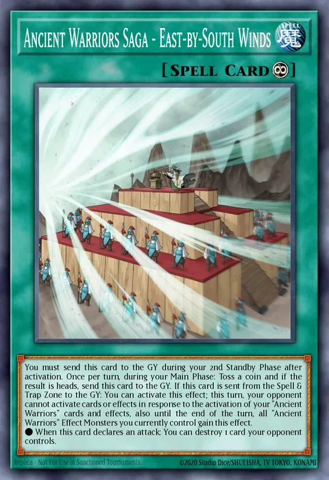 Ancient Warriors Saga - East-by-South Winds trading card