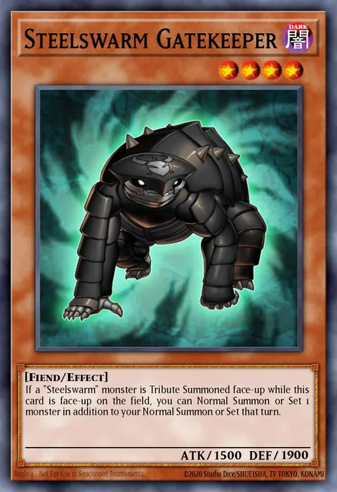 Steelswarm Gatekeeper trading card