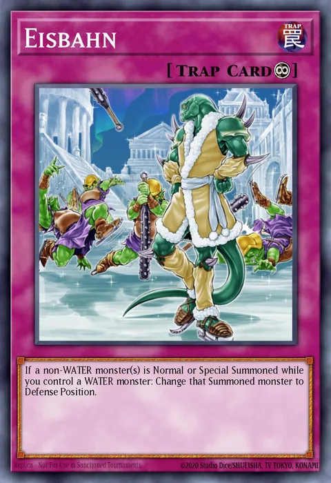 Eisbahn trading card