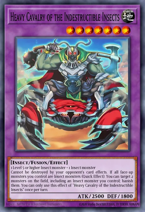 Heavy Cavalry of the Indestructible Insects trading card