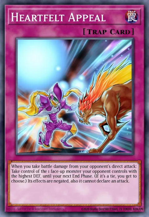 Heartfelt Appeal trading card