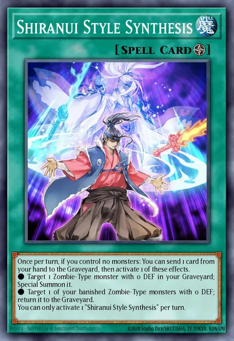 Shiranui Style Synthesis trading card