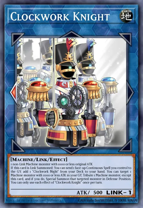 Clockwork Knight trading card