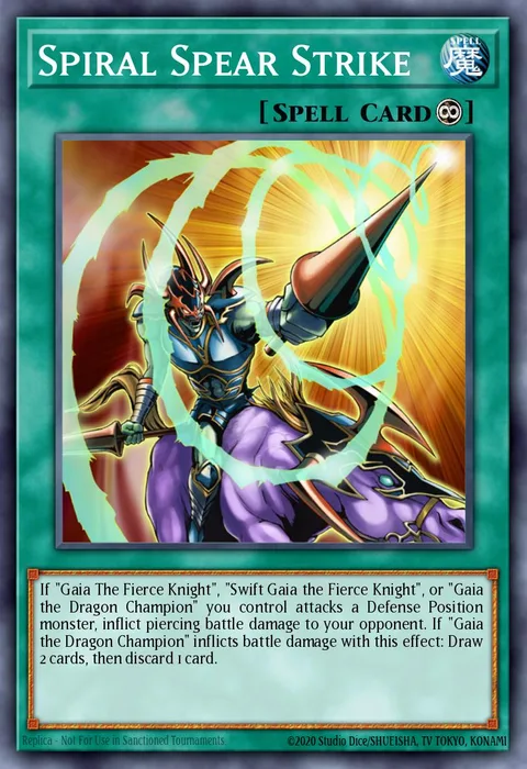 Spiral Spear Strike trading card