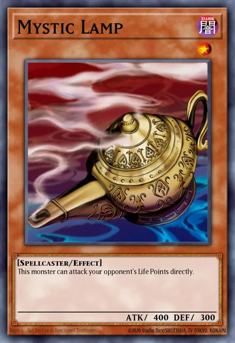 Mystic Lamp trading card