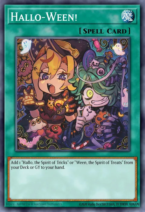Hallo-Ween! trading card