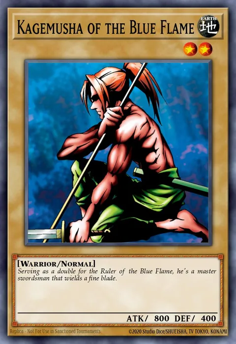 Kagemusha of the Blue Flame trading card