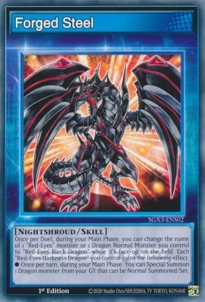 Forged Steel trading card