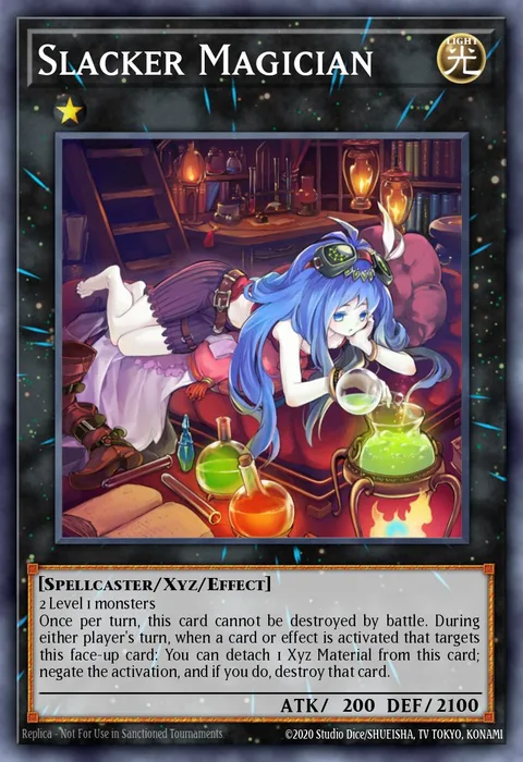 Slacker Magician trading card