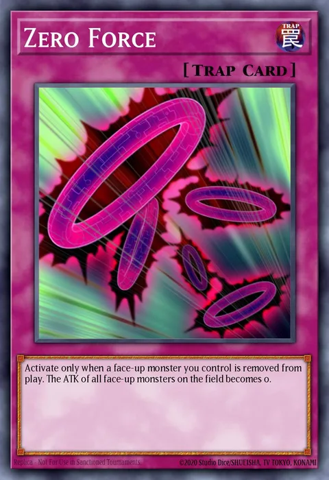 Zero Force trading card