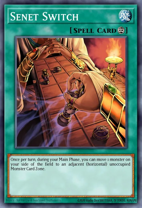 Senet Switch trading card