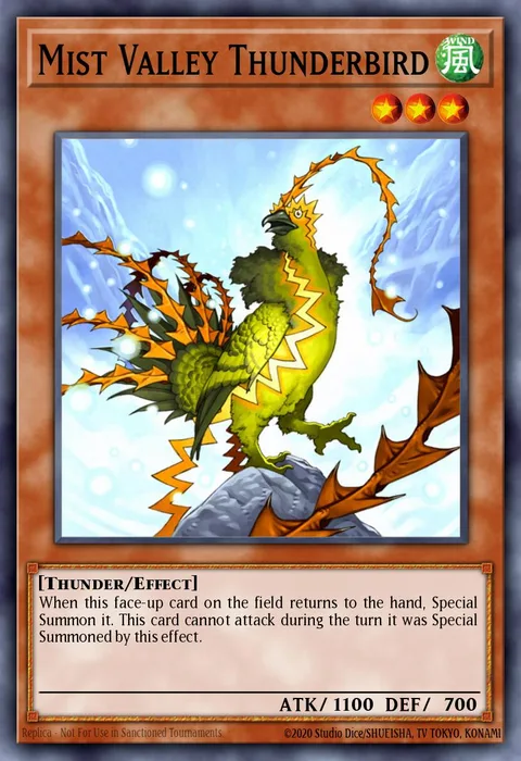 Mist Valley Thunderbird trading card