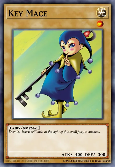 Key Mace trading card