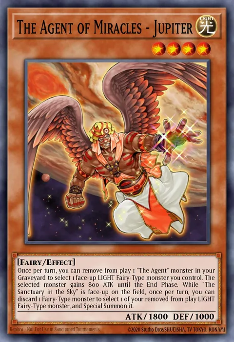 The Agent of Miracles - Jupiter trading card