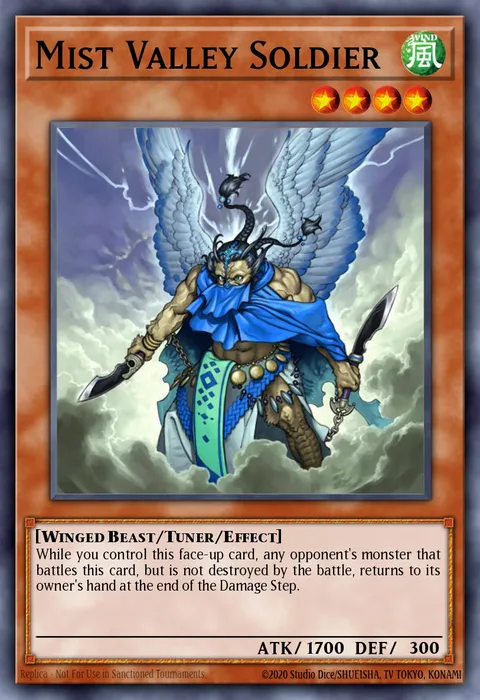 Mist Valley Soldier trading card